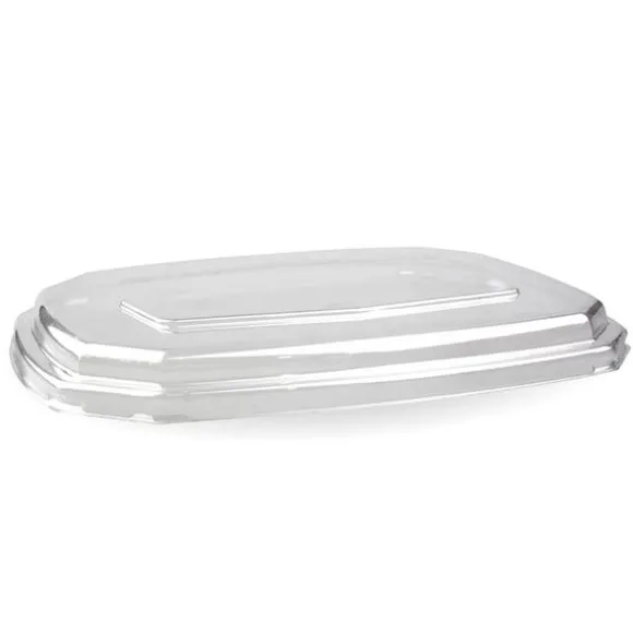 600 & 950ml Clear RPET Octa Takeaway Lid
