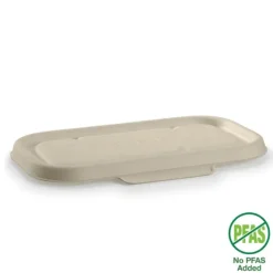 750 & 1,000ml Natural Plant Fibre Takeaway Lid