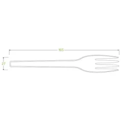 16.5cm / 6.5" PLA Fork