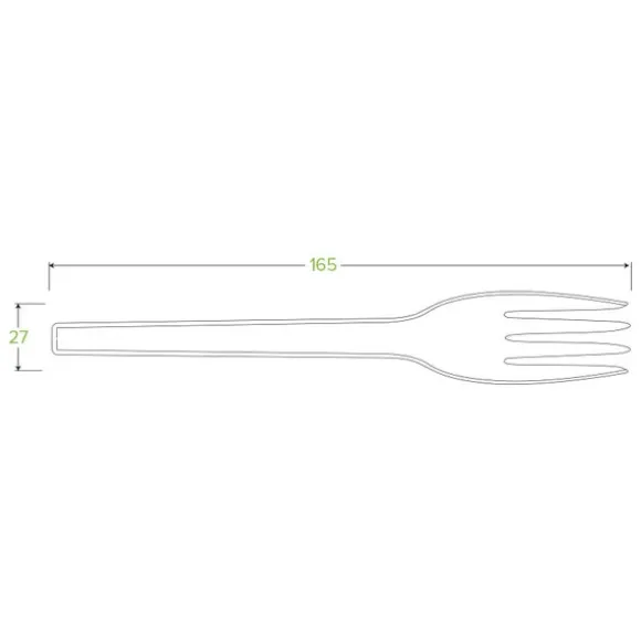 16.5cm / 6.5" PLA Fork