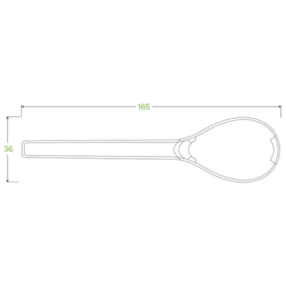 16.5cm / 6.5" PLA Spoon