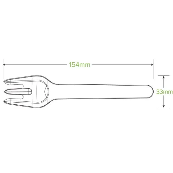 15cm Plant Fibre Fork