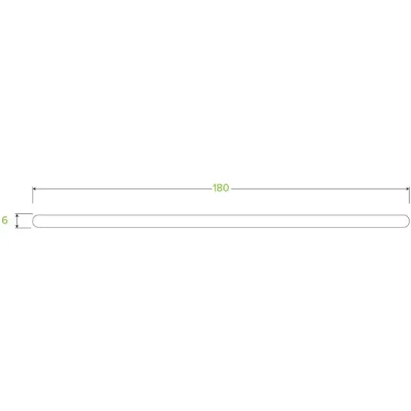 21cm Wood Chopsticks IW
