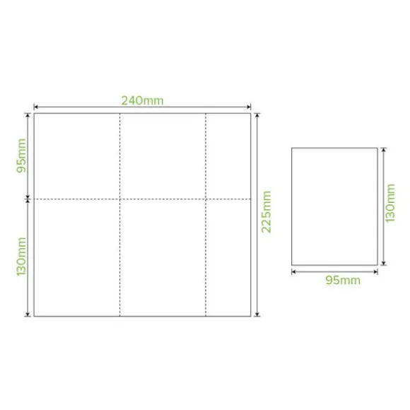 D-Fold Compact 1-Ply White Dispenser BioNapkin