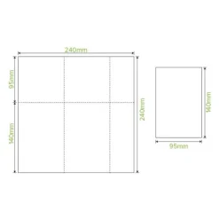 E-Fold Tall 1-Ply White Dispenser BioNapkin