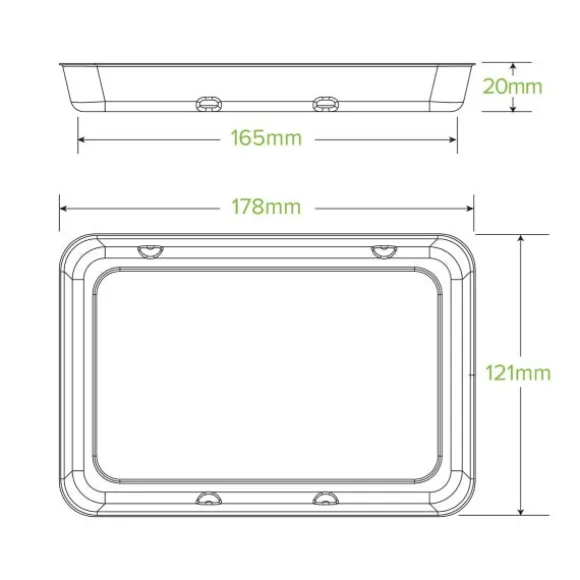 480g Plant Fibre Produce Tray