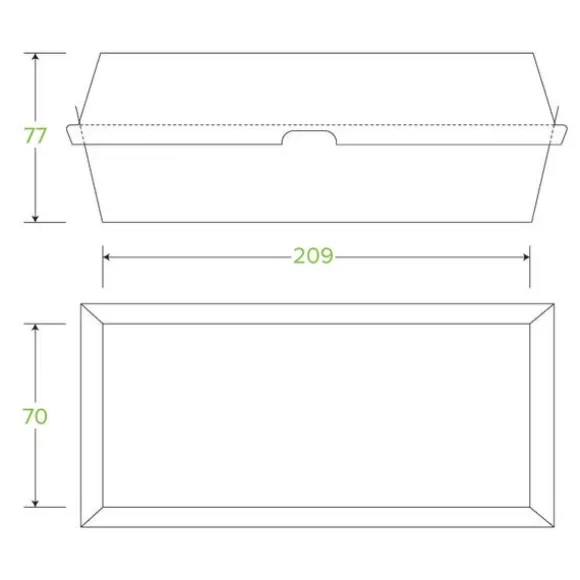 Hot Dog BioBoard White Box