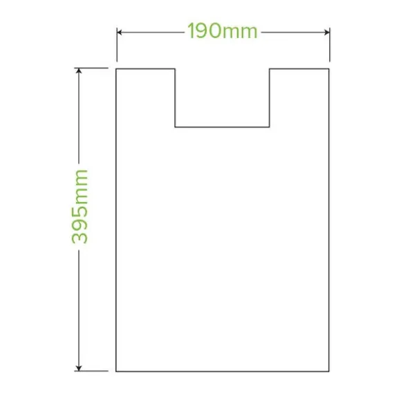 8L Bioplastic Bags With Handle