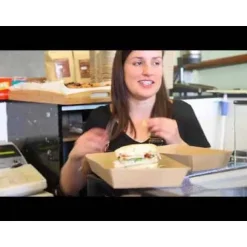Large BioBoard Lunch Box With Window