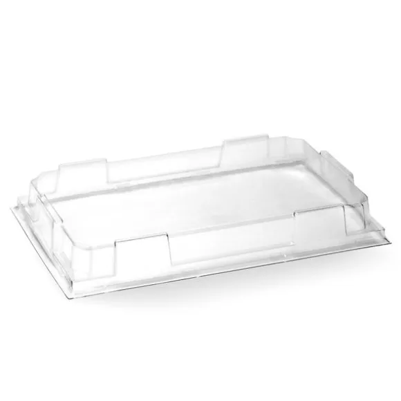 Large BioBoard Sushi Tray PET Lid