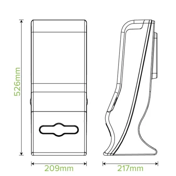 Large Single Saver BioDispenser Table Top