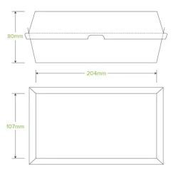Large Snack BioBoard Box