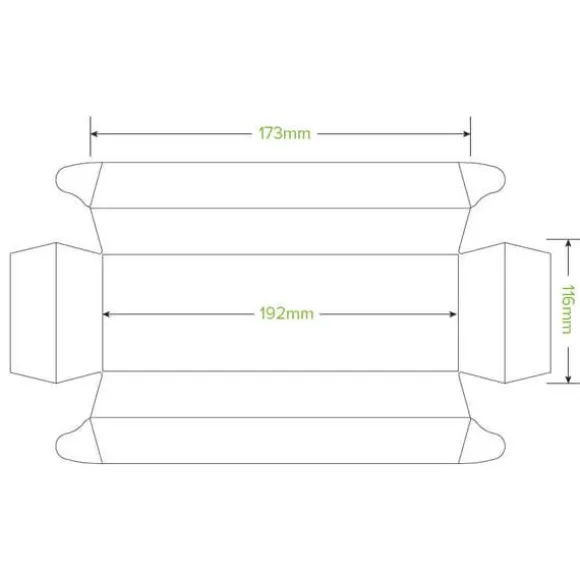 Long BioBoard Sushi Tray