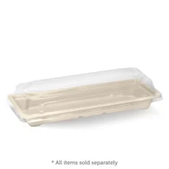 Long PLA Sushi Tray Lid
