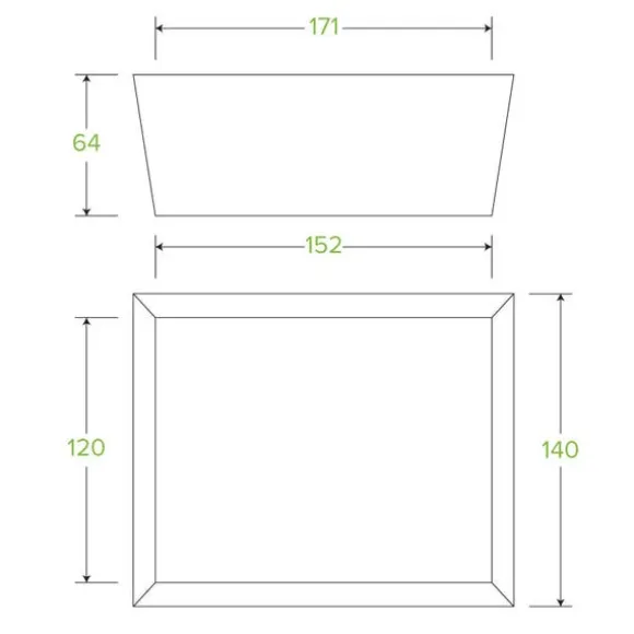 Medium BioBoard Lunch Box