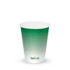 390ml / 12oz (90mm) Green Cold Paper BioCup