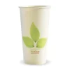 595ml / 20oz (90mm) Leaf Single Wall BioCup