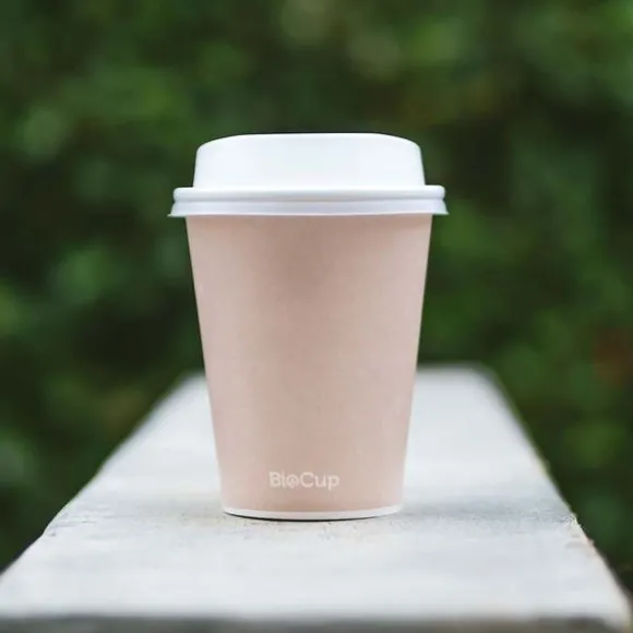 390ml / 12oz (90mm) Stone Single Wall BioCup