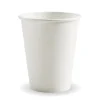 280ml / 8oz (80mm) White PHA Single Wall BioCup