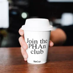 280ml / 8oz (80mm) White PHA Single Wall BioCup