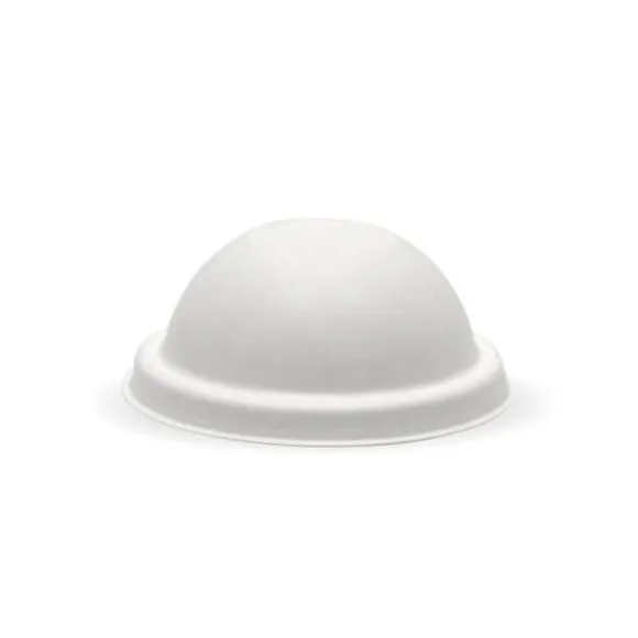 90ml / 3oz Plant Fibre Dome Ice Cream BioCup Lid