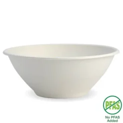 1,180ml / 40oz White Plant Fibre BioBowl