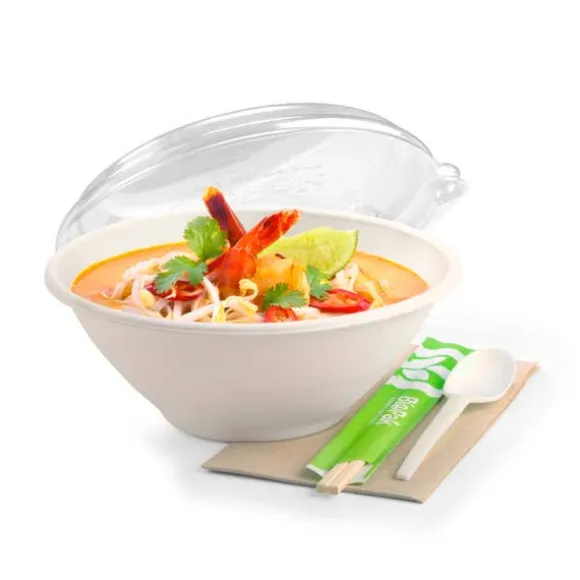 1,420ml / 48oz White Plant Fibre BioBowl