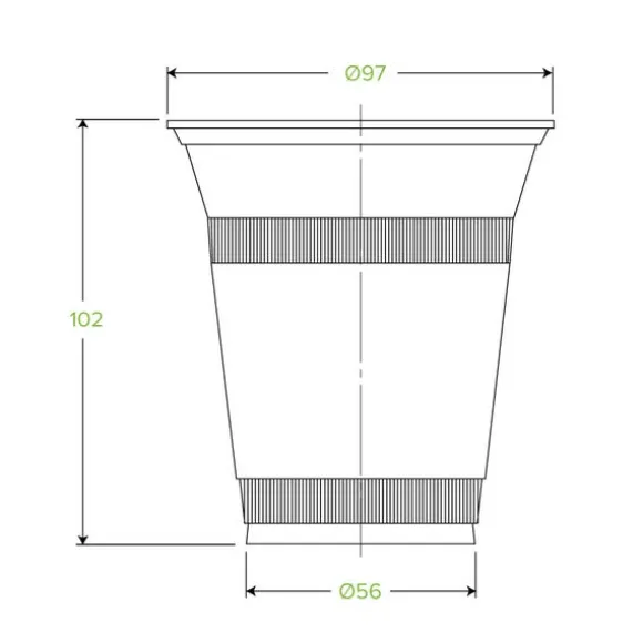360ml Clear BioCup