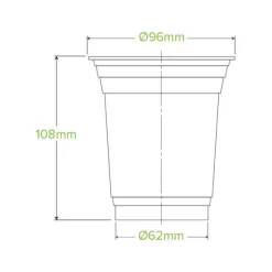 420ml Clear BioCup