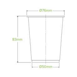 200ml Clear Unbranded BioCup