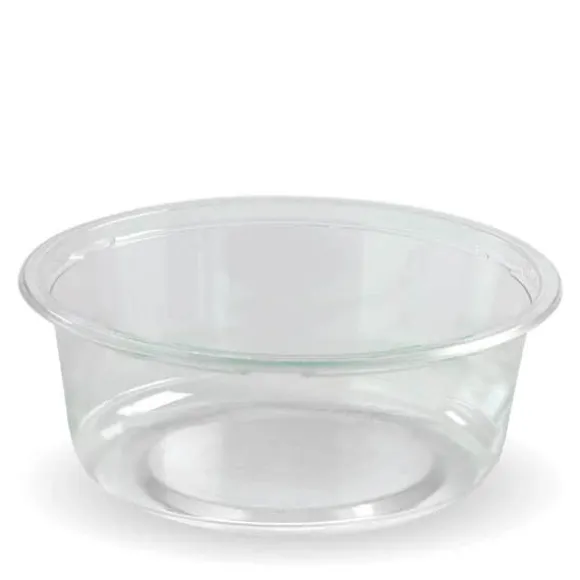 600ml Clear Wide Unbranded BioBowl