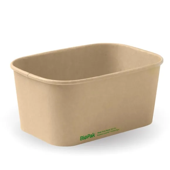 1,000ml Kraft BioBoard Takeaway Base