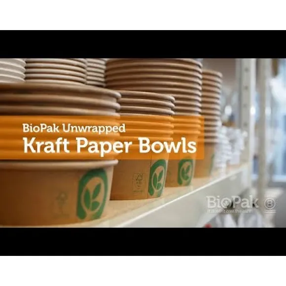 750ml Kraft BioBoard Takeaway Base