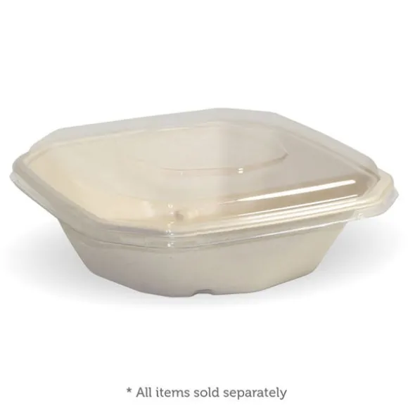 750ml Natural Plant Fibre Octa Takeaway Base