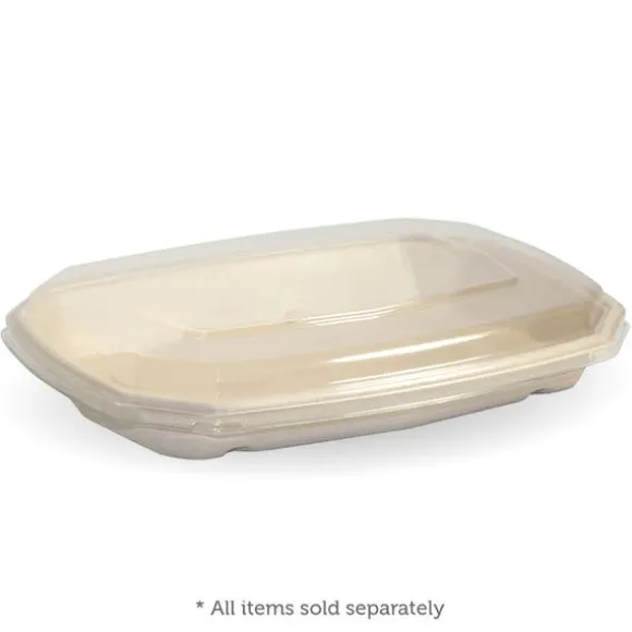 600ml Natural Plant Fibre Octa Takeaway Base