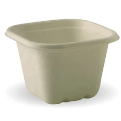 630ml Natural Plant Fibre Takeaway Base