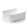 750ml White BioBoard Takeaway Base