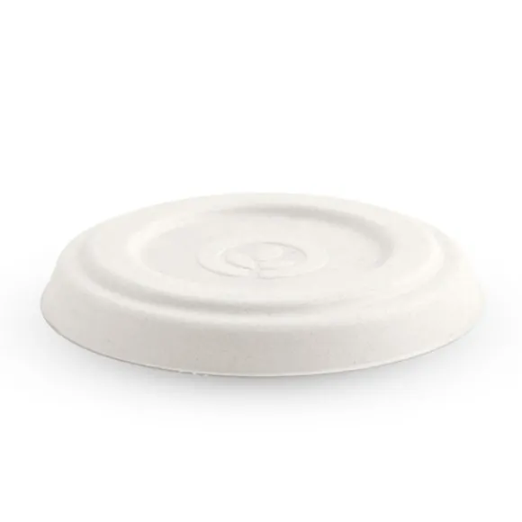 60ml White Plant Fibre Sauce BioCup Lid