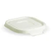280-630ml White Plant Fibre Takeaway Lid