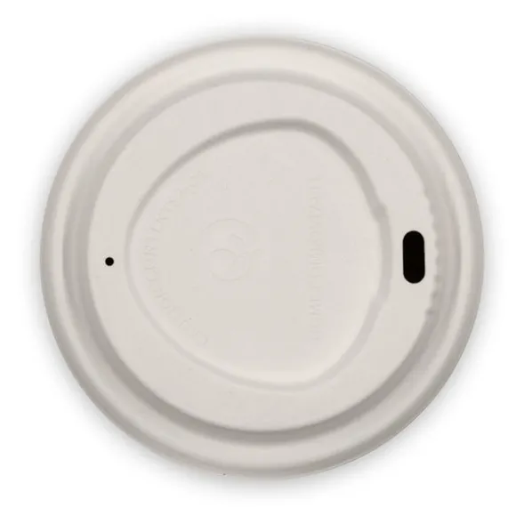 90mm Large Natural Plant Fibre BioCup Lid