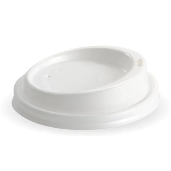 90mm Large White PS BioCup Lid