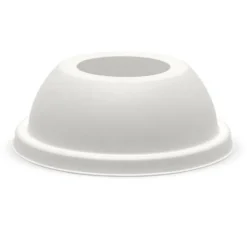 105mm Plant Fibre Wide Hole Dome Cold Paper BioCup Lid