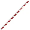 6mm Regular Red Stripe BioStraw