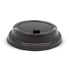 80mm Small Black Reclosable PLA BioCup Lid