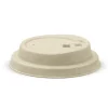 80mm Small Natural Reclosable Plant Fibre BioCup Lid