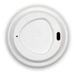 80mm Small White Plant Fibre BioCup Lid