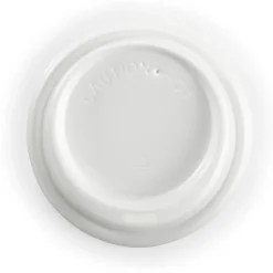 80mm Small White PS BioCup Lid