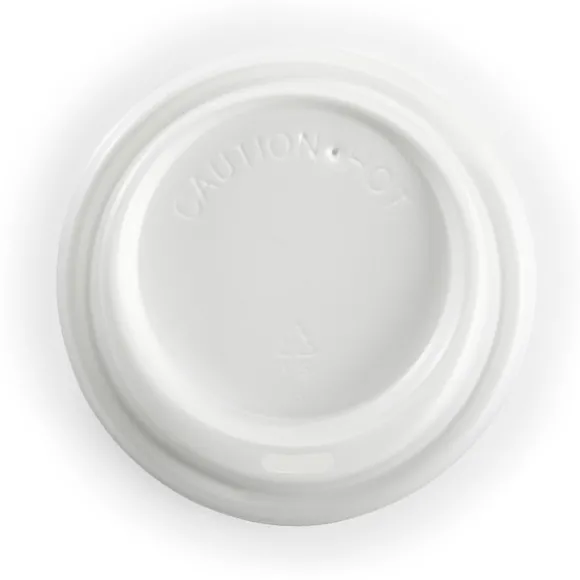 80mm Small White PS BioCup Lid