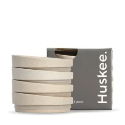 Natural HuskeeCup Universal Lid 4-Pack (x12)