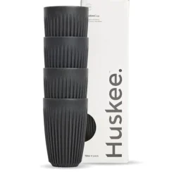 12oz Charcoal HuskeeCup Bulk (x48)